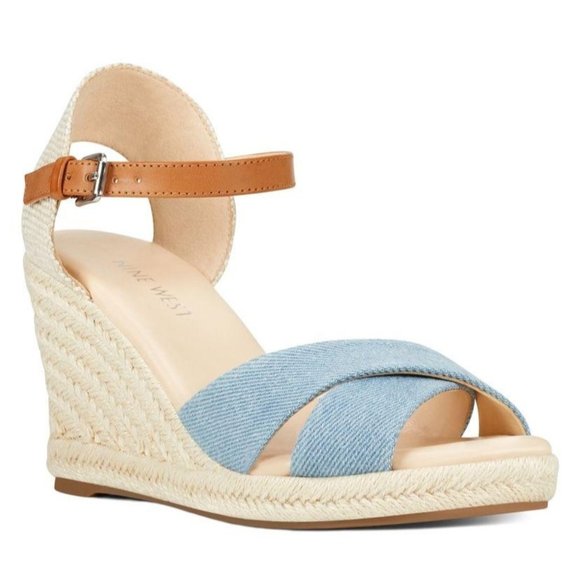 Nine West Shoes - Nine West Joydyn Joydyn Espadrille Wedge Sandals 6